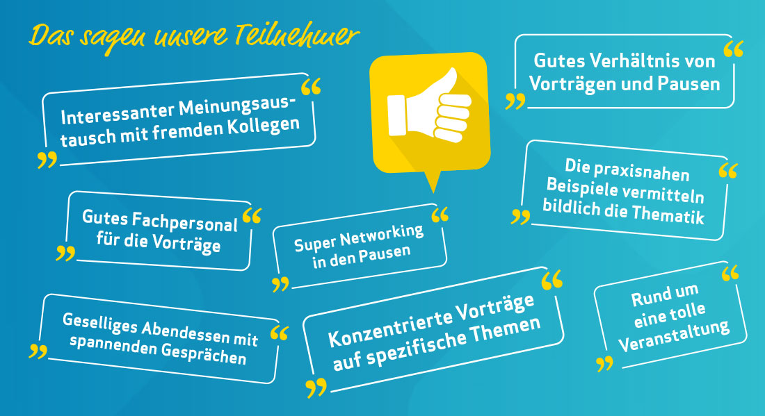 Das sagen unsere Teilnehmer